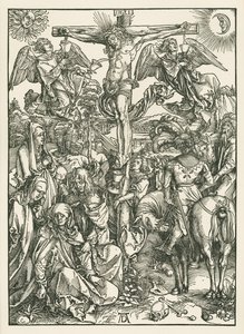 Çarmıha Gerilme, 1498 civarı (gravür) by Albrecht Dürer or Duerer