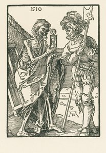 Ölüm ve Landsknecht by Albrecht Dürer or Duerer