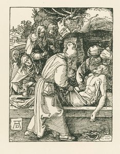 The Entombment, c.1509-10 (gravür) by Albrecht Dürer or Duerer
