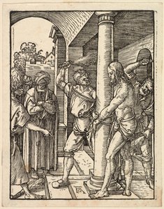 Kırbaçlanma, 1509-11 by Albrecht Dürer
