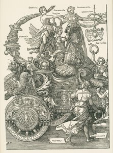 Büyük Zafer Arabası by Albrecht Dürer or Duerer