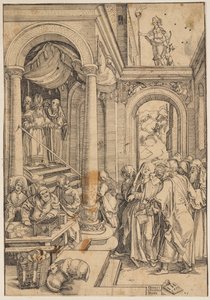 Tapınakta Meryem'in Sunumu by Albrecht Dürer