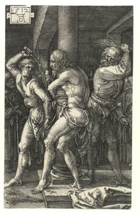 kırbaçlanma, 1512 by Albrecht Dürer
