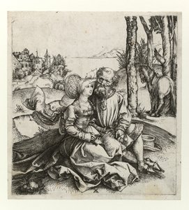 Karışık çift, c.1495 by Albrecht Dürer