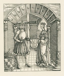 İmparator I. Maximilian için Zafer Takı by Albrecht Dürer or Duerer