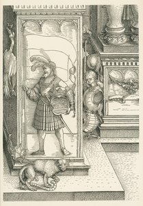İmparator I. Maximilian için Zafer Takı by Albrecht Dürer or Duerer