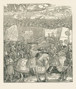 İmparator I. Maximilian için Zafer Takı by Albrecht Dürer or Duerer