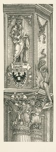 İmparator I. Maximilian için Zafer Takı by Albrecht Dürer or Duerer