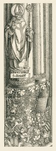 İmparator I. Maximilian için Zafer Takı by Albrecht Dürer or Duerer