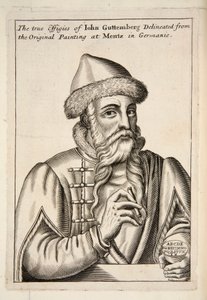 John Guttemberg, birahane. 1683 gravürü. by Albrecht Mentz
