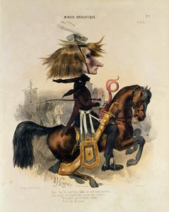 Franz Liszt'in Karikatürü (1811-86)
