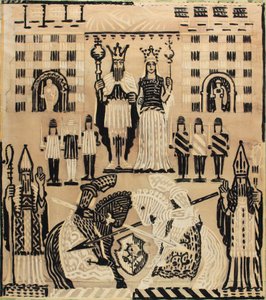 Royal Joisting, Mart 1928 (kağıt üzerine guaj boya)