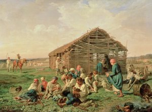 Haying sırasında dinlenme, 1861