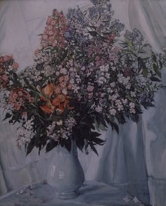 Natürmort. Floksalar, 1911 by Aleksandr Jakovlevic Golovin