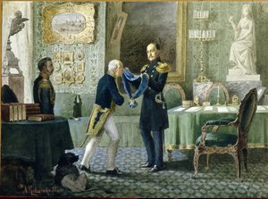 Rusya İmparatoru I. Nicholas (1796-1855), Saint Andre Nişanı