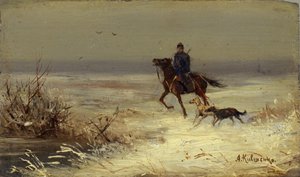 Av Üzerine, 19. Yüzyılın İkinci Yarısı. by Aleksei Danilovich Kivshenko
