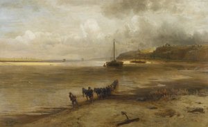 Yurievets Yakınındaki Volga, 1870