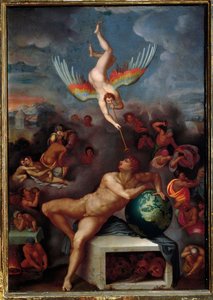 İnsan Hayatının Alegorisi (Resim, yaklaşık 1590) by Alessandro Allori