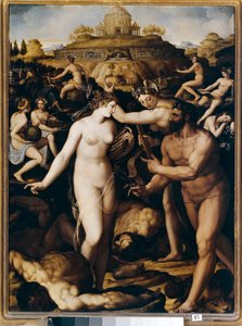 Herkül ve ilham perileri (Resim by Alessandro Allori