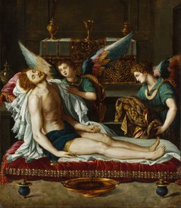 Le Corps du Christ oint par deux anges - İki Melek Tarafından Meshedilen Mesih