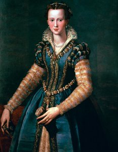 Maria de Medici, 1555. by Alessandro Allori