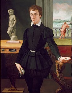 Genç Bir Adamın Portresi, 1560 sonrası by Alessandro Allori