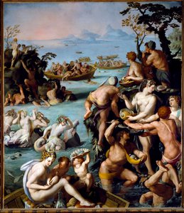 İnci Balıkçıları, c.1570-1573 (arduvaz üzerine yağlı boya)