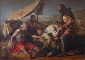 Birinci Haçlıların Çektiği Susuzluk, 1852 by Alessandro Guardassoni