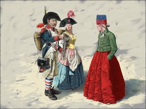 Fantassine ve vivandieres de revolutionnaires, 2024 by Alessandro Lonati