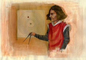 Nicolas Copernicus'un Portresi ((Nicolaus Copernicus by Alessandro Lonati