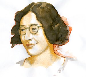 Simone Weil'in Portresi (1909-1943), Fransız filozof by Alessandro Lonati
