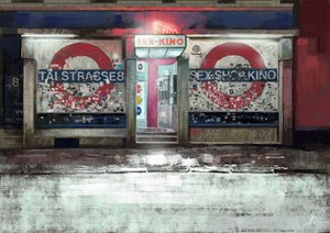 St. Pauli Hamburg'da Sex Kino, 2023 (illüstrasyon)