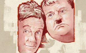 Stan Laurel ve Oliver Hardy (çizim) by Alessandro Lonati