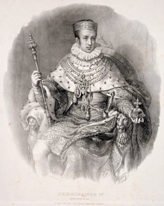 Ferdinand I (1793-1875), Lombardiya-Venedik Kralı, Devlet Kıyafetleri içinde, 