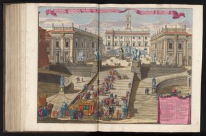 Tuzak naar Piazza del Campidoglio te Roma Modern Roma Campidoglio