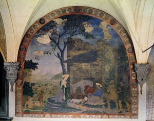 Doğuş, 1460-62 by Alesso Baldovinetti