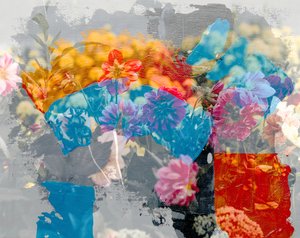 Gökkuşağı,2019,(karışık ortam) by Alex Caminker
