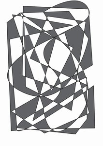 bulmaca,2017,(karışık ortam) by Alex Caminker