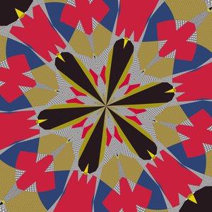 simetri #16,2019,(karışık ortam) by Alex Caminker