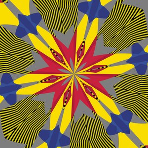 simetri #30,2019,(karışık ortam) by Alex Caminker