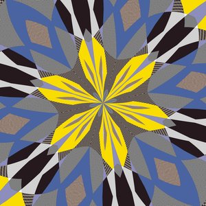 simetri #55,2019,(karışık ortam) by Alex Caminker