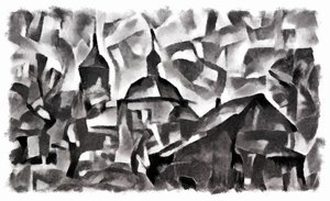 görünüm (siyah) #1,2016, by Alex Caminker
