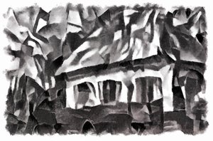 görünüm (siyah) #5,2016, by Alex Caminker