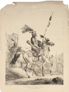 Kürtlerin Bir Şefi by after Alexander Orlowski