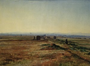 Gün Batımında Via Appia