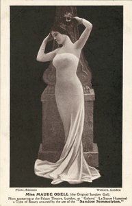 Maude Odell, Amerikalı tiyatro oyuncusu (s/b fotoğraf)