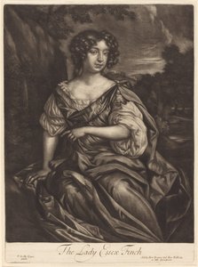 Leydi Essex Finch by Alexander Browne after Sir Peter Lely