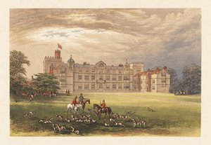 Burton Constable Hall, Yorkshire, İngiltere. by Alexander Francis (after) Lydon