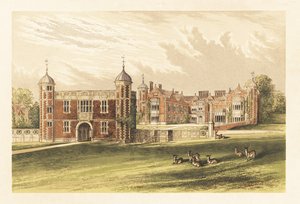Charlotte, Warwick, İngiltere. ,1880 (gravür) by Alexander Francis (after) Lydon