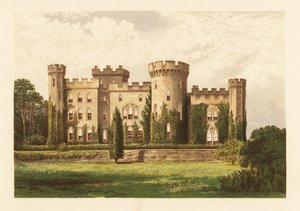 Cholmondeley Kalesi, Cheshire, İngiltere.
